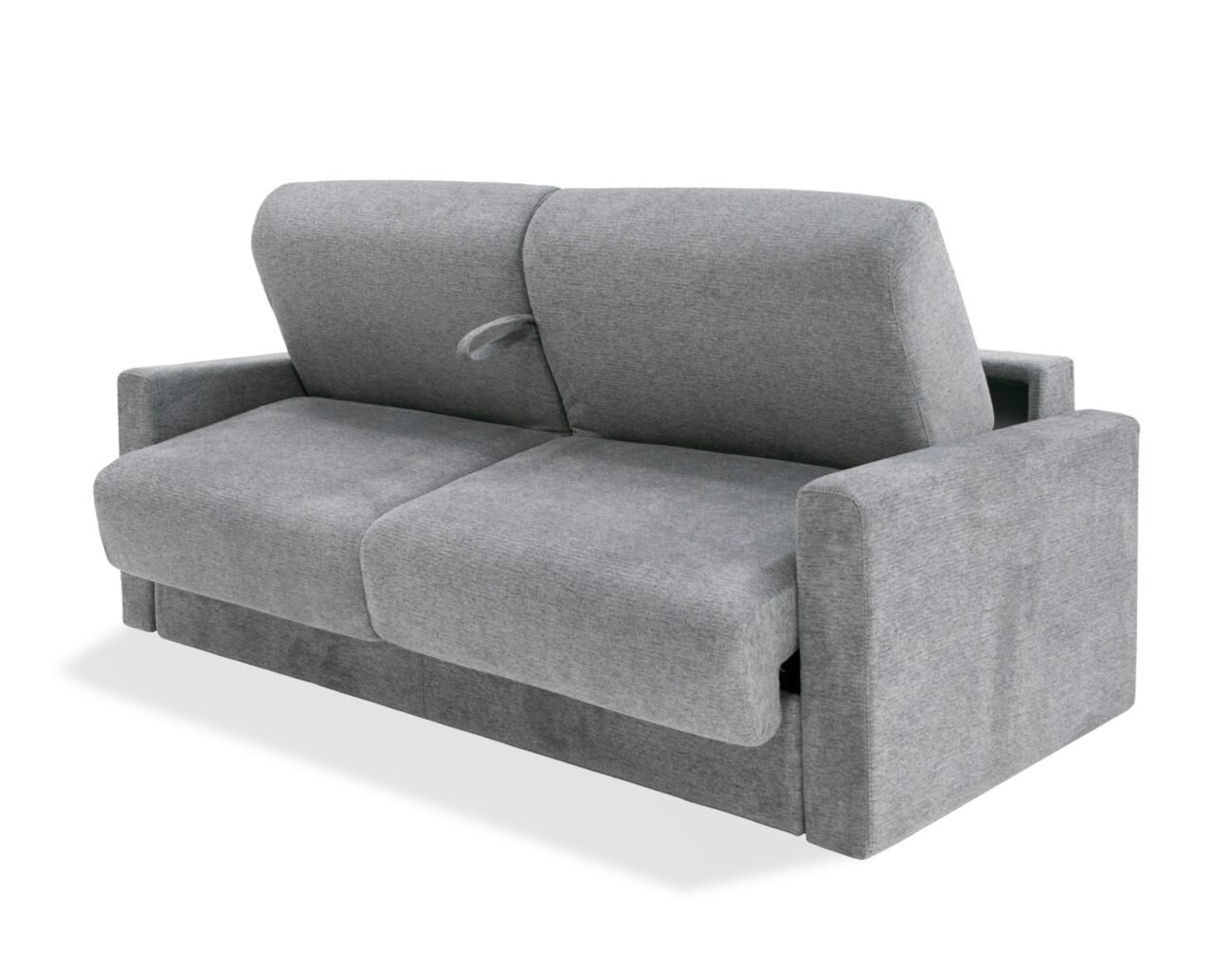 Lamod Italia Revers - Italian Modern Grey Fabric Full Sofa Bed - Image 2