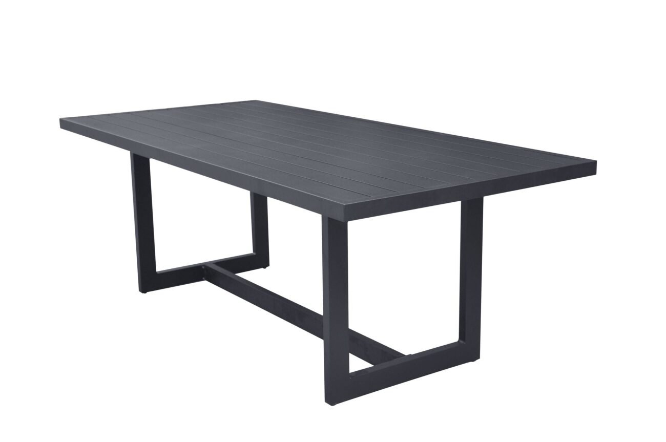 Renava Wake + Kayak - Modern Outdoor Grey Dining Table Set - Image 5