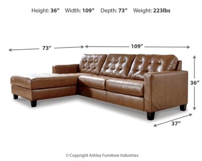 Baskove 2-Piece Sectional with Chaise - Image 5