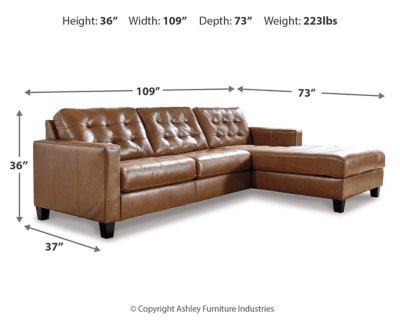 Baskove 2-Piece Sectional with Chaise - Image 5