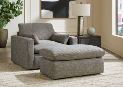 Dramatic Sofa, Loveseat, Oversized Chair and Ottoman - Image 24