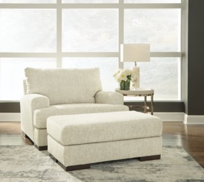 Caretti Sofa, Loveseat, Oversized Chair and Ottoman - Image 18