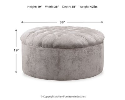 Carnaby Oversized Accent Ottoman - Image 5