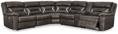 Kincord 4-Piece Power Reclining Sectional - Image 4