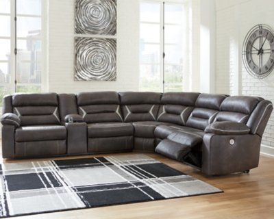Kincord 4-Piece Power Reclining Sectional - Image 3