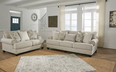 Asanti Sofa, Loveseat, Oversized Chair and Ottoman - Image 16