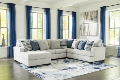 Lowder 4-Piece Sectional with Chaise - Image 3