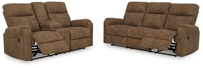 Edenwold Reclining Sofa and Loveseat - Image 3