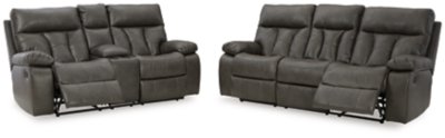 Willamen Reclining Sofa and Loveseat - Image 3