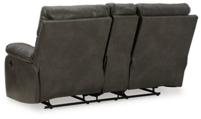Willamen Reclining Loveseat with Console - Image 6