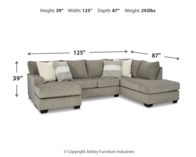 Creswell 2-Piece Sectional with Ottoman - Image 10