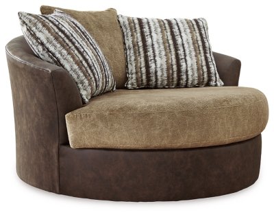 Alesbury Sofa, Oversized Chair, Swivel Chair and Ottoman - Image 5