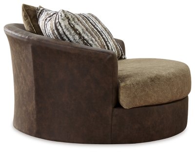 Alesbury Sofa, Oversized Chair, Swivel Chair and Ottoman - Image 7