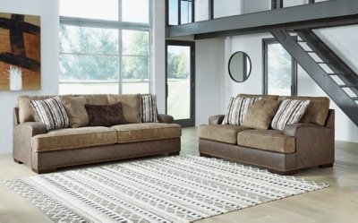 Alesbury Sofa, Loveseat, Oversized Chair and Ottoman - Image 22