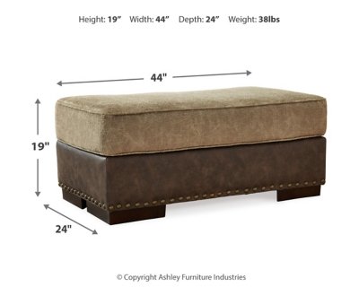 Alesbury Oversized Chair and Ottoman - Image 10