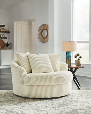 Lindyn Oversized Swivel Accent Chair - Image 3