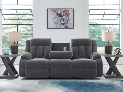 Free Wake Power Reclining Sofa with Drop Down Table - Image 8
