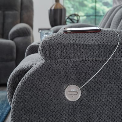 Free Wake Power Reclining Loveseat with Console - Image 8