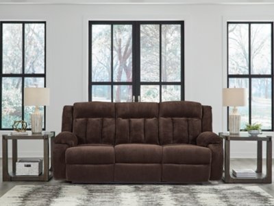 Free Wake Power Reclining Sofa with Drop Down Table - Image 3