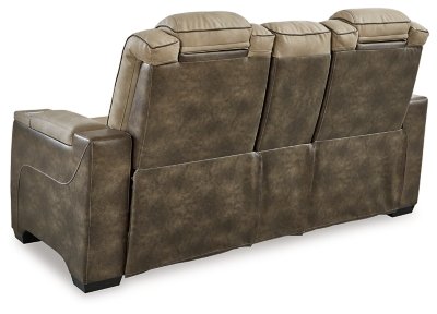 Next-Gen DuraPella Power Reclining Loveseat with Console - Image 7