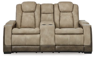 Next-Gen DuraPella Power Reclining Loveseat with Console - Image 4