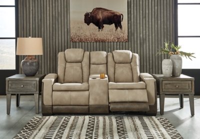 Next-Gen DuraPella Power Reclining Loveseat with Console - Image 3