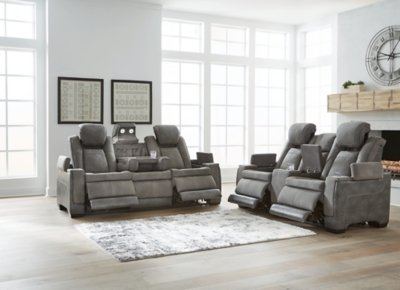 Next-Gen DuraPella Power Reclining Sofa and Loveseat - Image 3