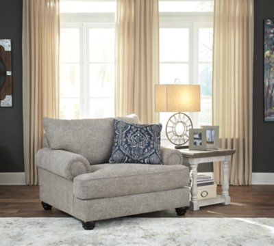 Morren Sofa, Loveseat, Oversized Chair and Ottoman - Image 9