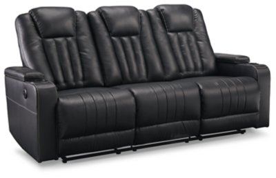 Center Point Reclining Sofa with Drop Down Table - Image 4