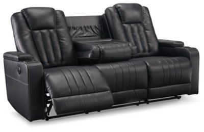 Center Point Reclining Sofa with Drop Down Table - Image 5
