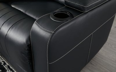 Center Point Reclining Sofa with Drop Down Table - Image 9