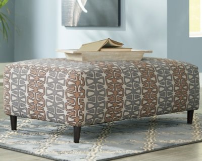 Flintshire Oversized Accent Ottoman - Image 3