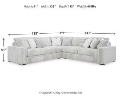 Stupendous 3-Piece Sectional - Image 5