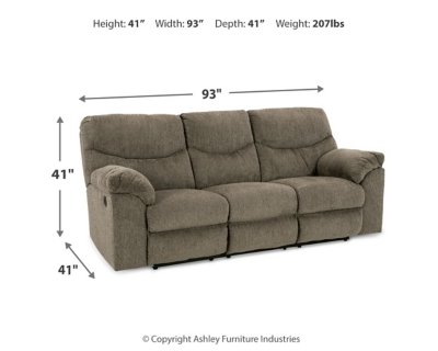 Alphons Reclining Sofa, Loveseat and Recliner - Image 17