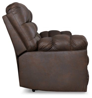 Derwin Reclining Sofa with Drop Down Table - Image 6