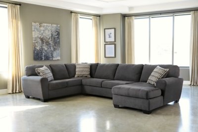 Ambee 3-Piece Sectional with Chaise and Ottoman - Image 8