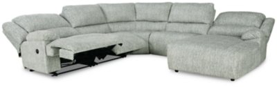McClelland 5-Piece Reclining Sectional with Chaise - Image 4