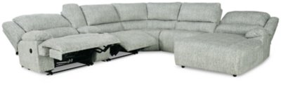 McClelland 6-Piece Reclining Sectional with Chaise - Image 4