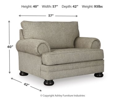 Kananwood Loveseat with Oversized Chair and Ottoman - Image 7