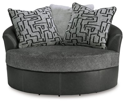 Brixley Pier Oversized Swivel Accent Chair - Image 4