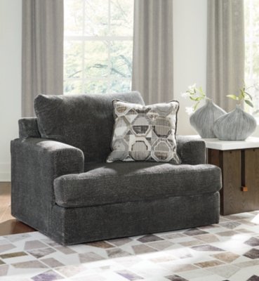 Karinne Oversized Chair and Ottoman - Image 14