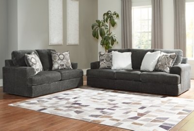 Karinne Sofa, Loveseat, Oversized Chair and Ottoman - Image 23