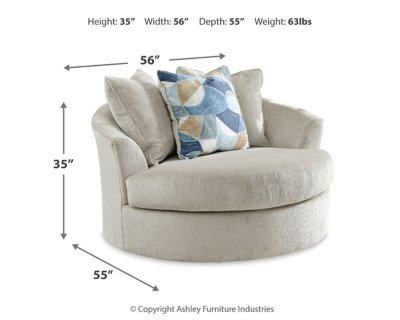 Maxon Place Oversized Chair and Ottoman - Image 6