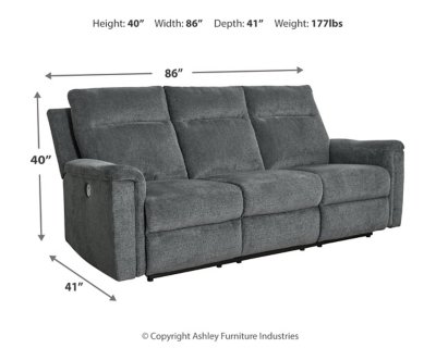 Barnsana Power Reclining Sofa - Image 5