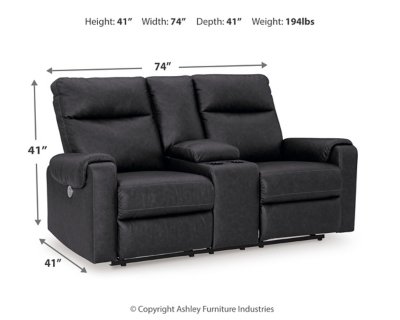 Axtellton Power Reclining Loveseat with Console - Image 5