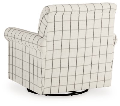 Davinca Swivel Glider Accent Chair - Image 6