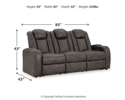 Fyne-Dyme Power Reclining Sofa, Loveseat and Recliner - Image 19