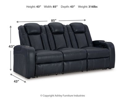 Fyne-Dyme Power Reclining Sofa, Loveseat and Recliner - Image 19