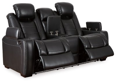 Party Time Reclining Sofa and Loveseat - Image 4