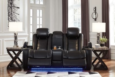 Party Time Reclining Sofa and Loveseat - Image 6
